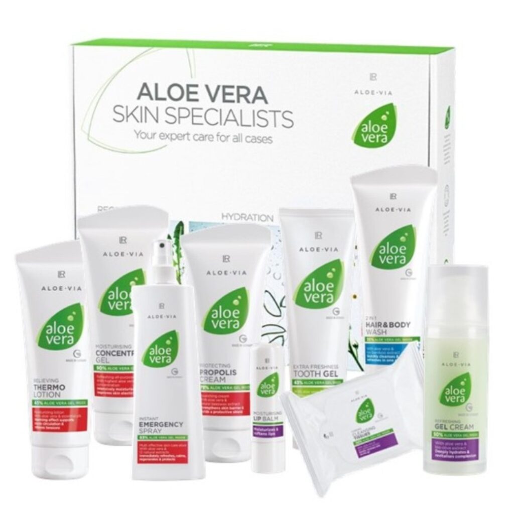 Lr Products fromAloe Vera for skin and hair